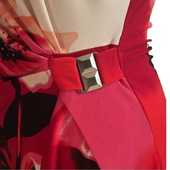 FYLO London top bright orange 🍊 and multi colored top - Picture 7 of 13